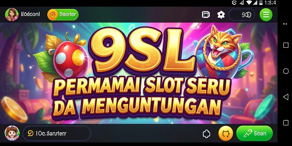Tampilan gameplay Slot yang seru di 9SL.