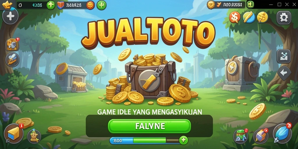 Tampilan layar permainan JUALTOTO yang menarik dan mengasyikkan.